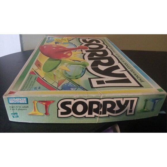 Vintage 1998 Sorry! Board Game by Hasbro – Complete Family Classic - Picture 3 of 4